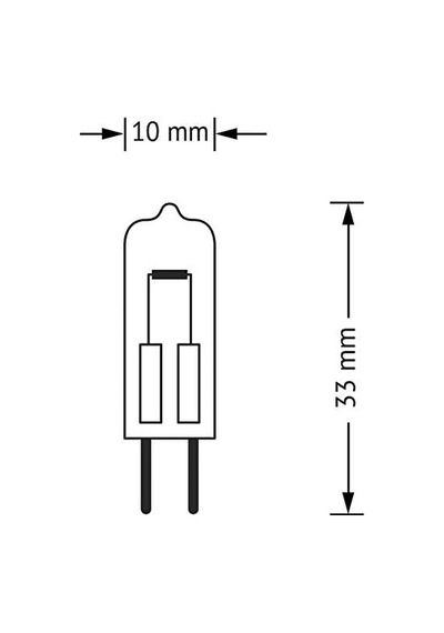 Osram Halojen Pin Taban Lambası G4 12 V 20 Watt 64428 300 Derece Fırın Lambası