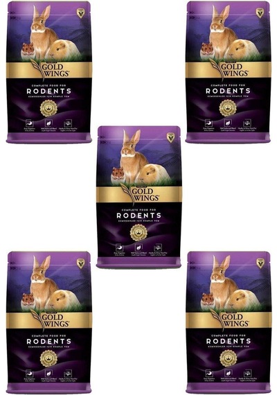 Gold Wings Premium Kemirgen Yemi (1000gr) (6 Paket)