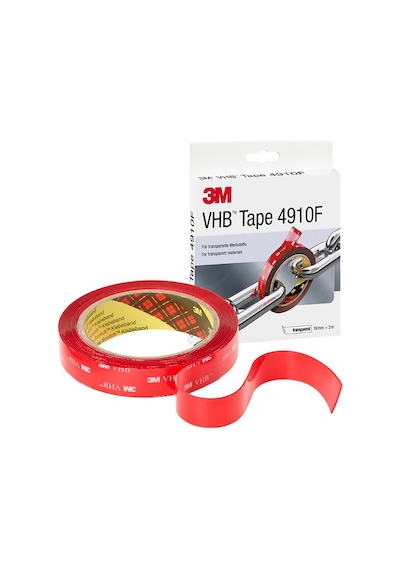 3m 4910f Vhb Çift Taraflı Akrilik Şeffaf Bant 19mm X 3mt