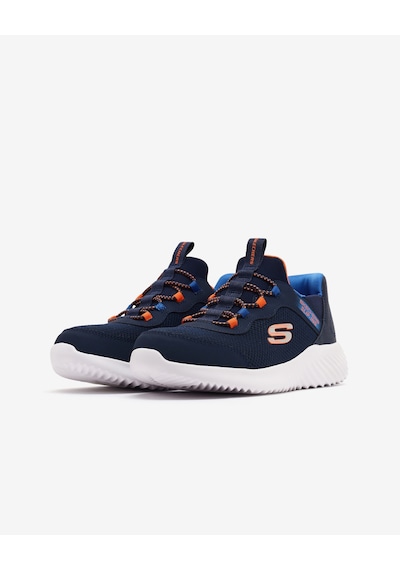 Skechers Bounder Brısk-burst Büyük Erkek Çocuk Lacivert Spor Ayakkabı 403822l Nvbl Lacivert
