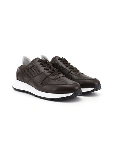 Gönderi(R) Gönderi R Erkek Kahve Antik Bağcıklı Hakiki Deri Comfort Sneaker Ddma80338312