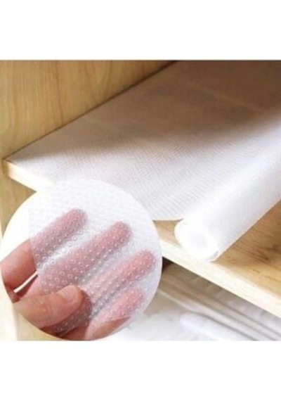 Sermat Sılver Eva Shelf Liner Şeffaf Kaydırmaz Raf Dolap Ve Çekmece Örtüsü 45 Cm X 10 Metre Royaleks-rf50 A