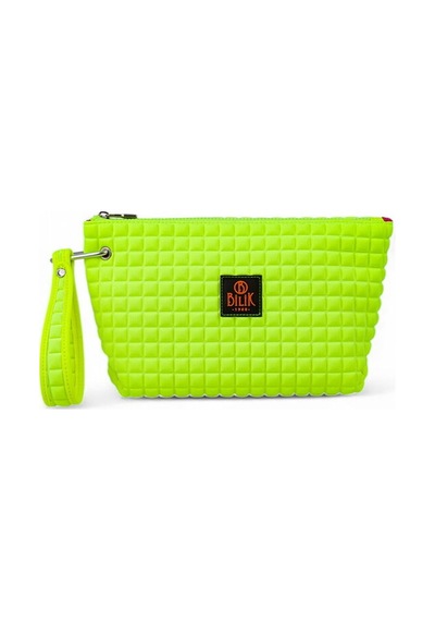 Bilik Deri Scuba Sarı Kadın Portföy & Clutch Çanta Yeliz Sarı
