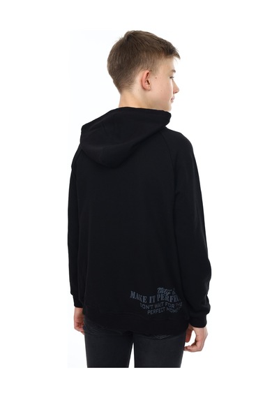 Toontoy Kids Toontoy Erkek Çocuk Kapüşonlu Fermuarlı Cepli Düşük Omuz Baskılı Reglan Kol Örme Hırka - 3 İplik Şardonsuz Siyah Toontoy Kids Toontoy Erkek Çocuk Kapüşonlu Fermuarlı Cepli Düşük Omuz Baskılı Reglan Kol Örme Hırka - 3 İplik Şardonsuz Siyah