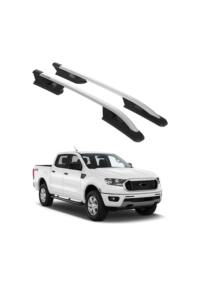 Ford Ranger T6 2011-2022 Turtle Falcon Tavan Çıtası Gri