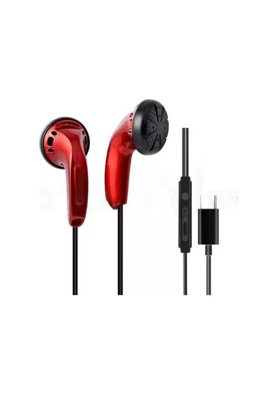 Kablolu Kablolu Kulaklık 3.5 MM Tip C Ağır Bas Kulaklık Kulaklık Kablolu Müzik Dinleme Type-c