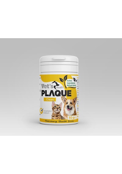 Vet's Health Plaqueclean Kedi Köpek Diş Taşı Tartar ve Plak Giderici 50 G