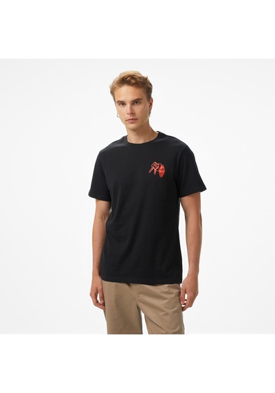Converse Skeleton Party Erkek Siyah T-shirt10027726
