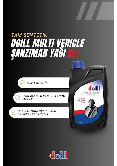 Atf Multı-vehıcle 1 Litre Tam Sentetik Otomatik Şanzıman Yağı Üretim Yılı: 2026