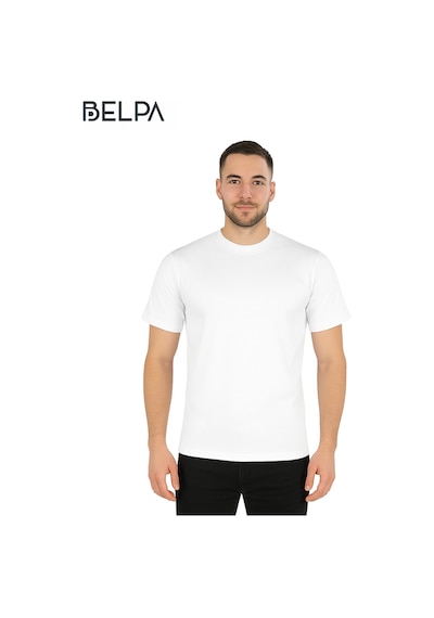 Belpa Ceylanoğlu Penye Süprem Erkek Sıfır Yaka Atlet 6'lı % 100 Pamuk Beyaz