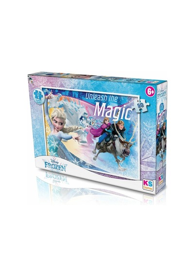 Frz709 Frozen 50 Parça Çocuk Puzzle -ks Puzzle Standart