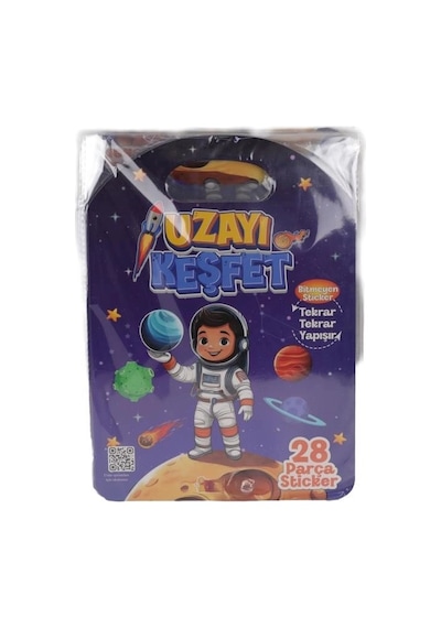Mey İthalat 2991 Bitmeyen Sticker Uzayı Keşfet