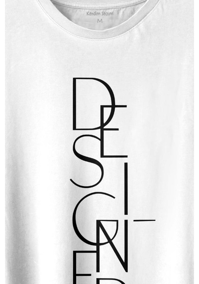 Desinger Grafiker Desenci Çizimci Graphicer Baskılı Tişört Unisex T-shirt 001