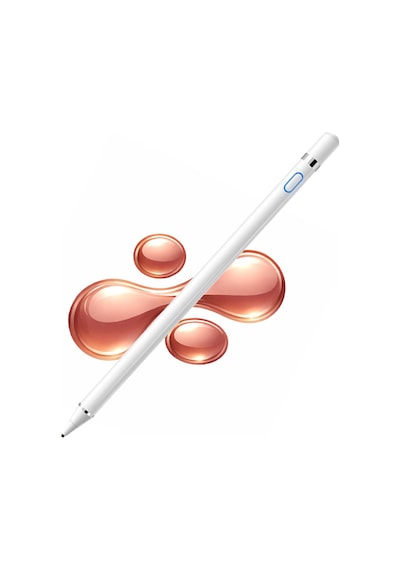 Mi Pad 2 /pad 2 Pro Uyumlu Şarjlı Aktif Stylus Kalem Hassas Uç Not Alma & Çizim İçin Beyaz