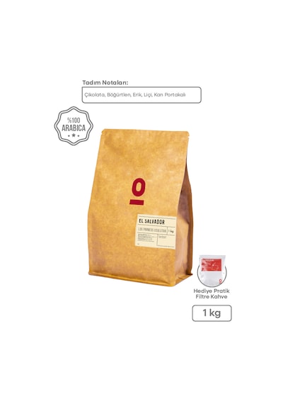 Espressolab El Salvador Los Pirineos Usulutan Natural Çekirdek Kahve Pacamara Black Honey Orta Kavrum 1 KG