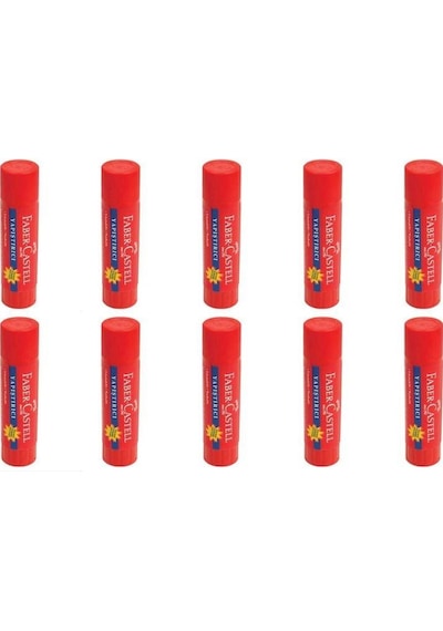 Faber Castell Stick Yapıştırıcı 20 Gr  10 Adet