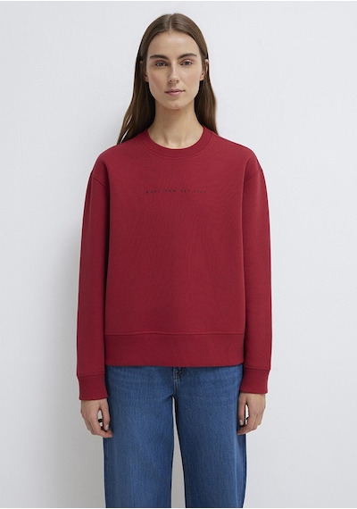 Mavi - Mavi Denim Baskılı Kırmızı Sweatshirt 1s10525-70424 Kırmızı