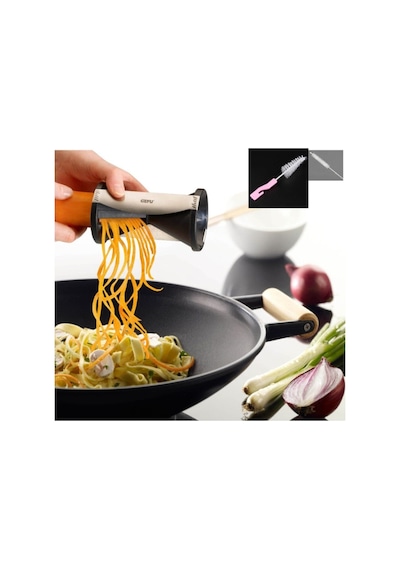 Pazarız Doğrayıcı Vegetti Slicer Rende Spiral Sebze Temizleme Fırçası Hediyeli Diğer