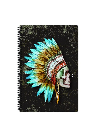 4 Adet Art Style Defter A4 60 Yaprak Kareli Pp Kapak Spiralli