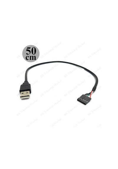 Usb 2.0 A Erkek To 5Pin Dişi Pcb Anakart Kablosu