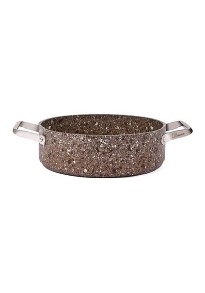 Brioni Stone Age Terra 24cm Basık Tencere Sht-123 Kahverengi