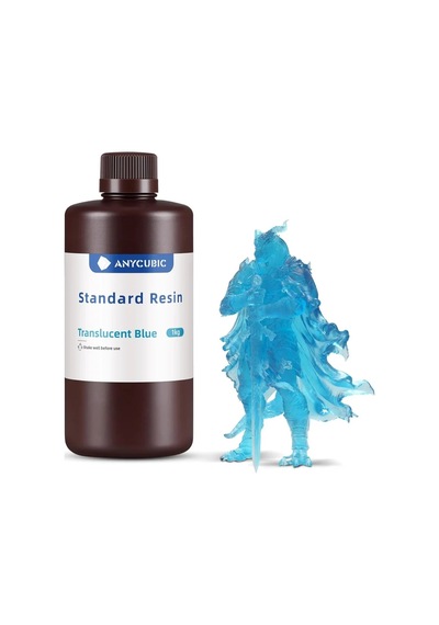 Anycubic Mavi Uv Standard Resin Reçine 1 Kg Sla Sptbl Uretmaker