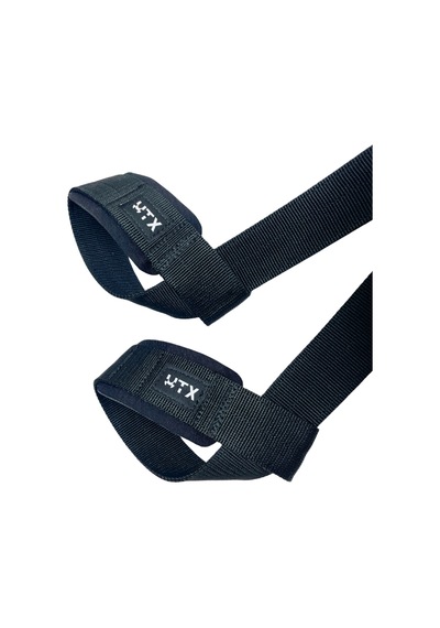 Spor Lifting Straps Deadlift, Crossfit Ve Fitness İçin Çift Kayış Sağ + Sol