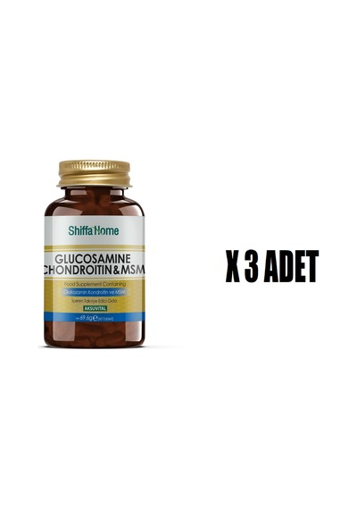 Aksuvital Shiffa Home Glucosamine Chondroitine Msm 3 x 60 Tablet