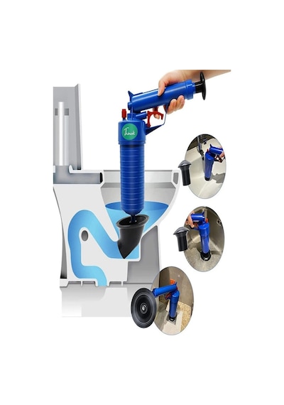 Maxilife Air Blaster Mutfak Tuvalet Lavabo Banyo Yüksek Basınçlı Püskürtücü Tıkanıklık Giderici Diğer