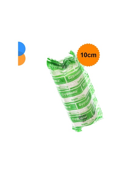 Gypsona Alçılı Sargı Çabuk Donan Alçı 10cm X 2m - 10 Adet