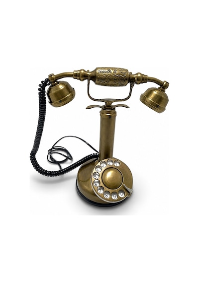 Pirinç Nostaljik Masa Telefonu Arbltgs7wxtcg7rd9yı