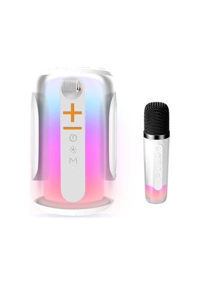 Mey İthalat Pluse 8 Rgb Kablosuz Hoparlör - Beyaz