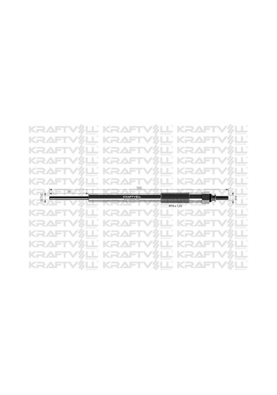 Kraftvoll 05030146 Kızdırma Bujisi 11v Kia Bongo 2.9 Crdı Kia Carnival 2.9 Crdı 367104x900