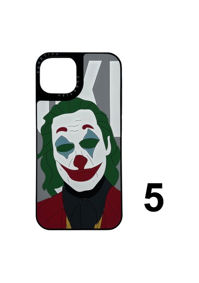 Nettech Apple Uyumlu iPhone 13 Casetify Kabartmalı Arka Koruma Kılıf - Karışık Renk Karışık Renk