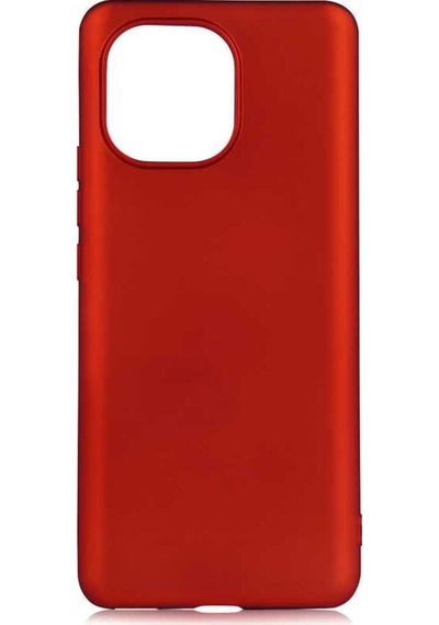 Xiaomi Mi 11 Kılıf Zore Premier Silikon Kapak Kırmızı