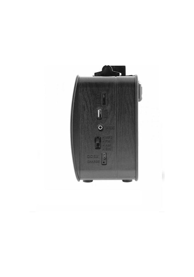 Kemai Retro Nostaljik Radyo Bluetooth Vintage Gri