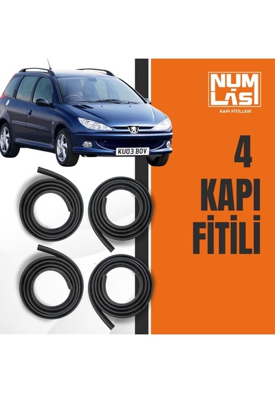 Peugeot 206 Station Wagon 4 Kapı Fitili-a Kalite-numlas-nm3690