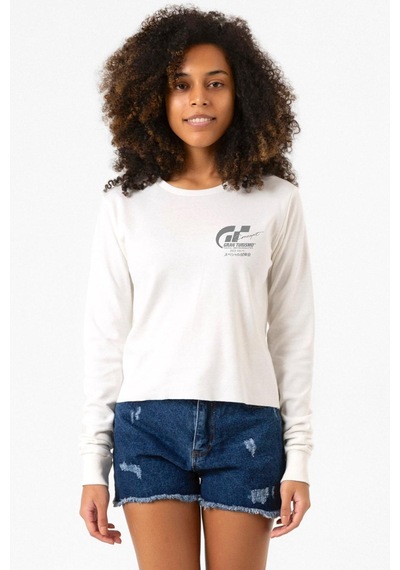 Gran Turismo Concept Ekstra Uzunkol Sweatshirt Ekru 001