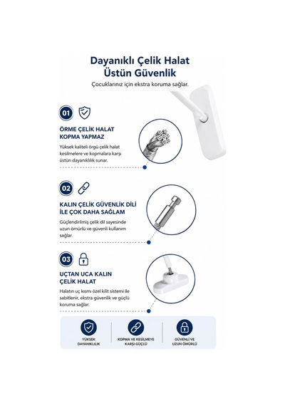 Pencere Kapı Emniyet Kilidi Çocuk Güvenlik Kilidi Anahtarlı Bebek Pencere Güvenlik Kilidi