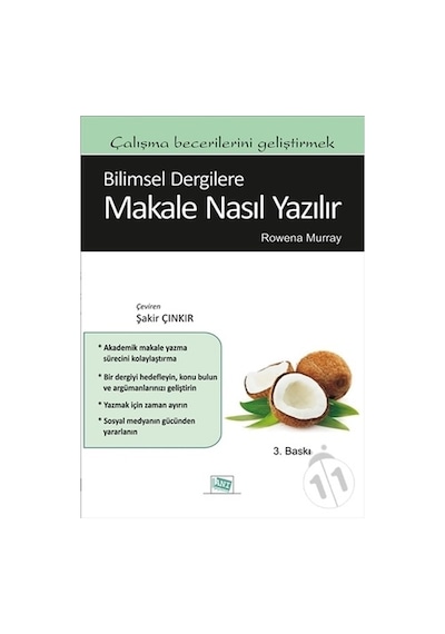 Bilimsel Dergilere Makale Nasıl Yazılır  - Rowena Murray  - Anı Yayıncılık