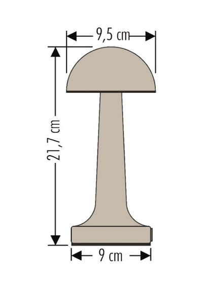 Cata Lizbon Antik Şarjlı Masa Lambası Led Dekoratif Okuma Lambası Ct-8429 Diğer
