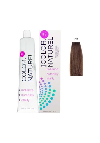 Color Naturel Kalıcı Saç Boyası 100 ML No - 7.3