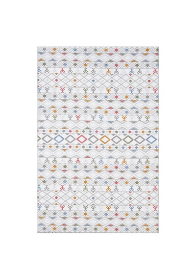 Raschel Carpet Yıkanabilir Leke Tutmaz Modern Mutfak Halısı Multi Renkli Kaymaz Taban Halı Rcmultı Mutfk 003 Çok Renkli