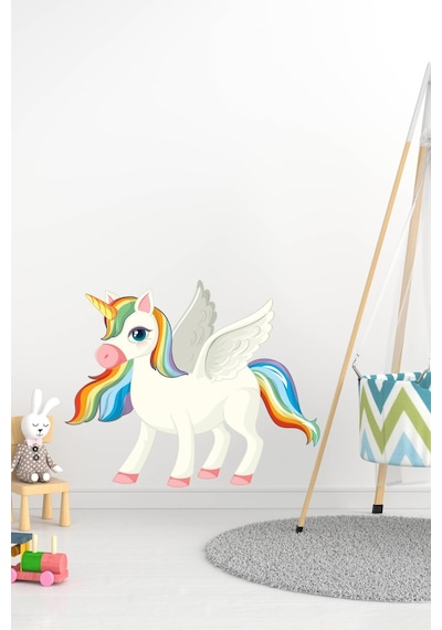 MSticker Sevimli Pony Duvar Sticker-çocuk Bebek Odası Sticker
