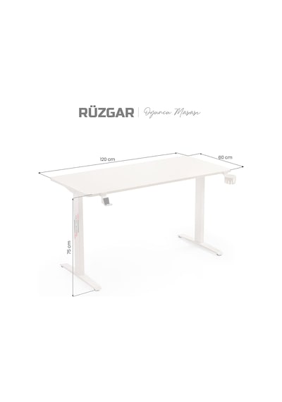Tr Rüzgar Oyuncu Masası Beyaz 120x60 Diğer