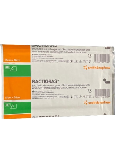 Smith&nephew - Bactigras 15cm X 20cm Ref: 7461 - 6 Adet
