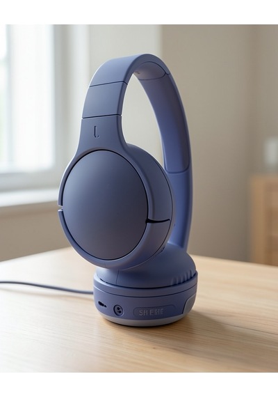 Kulak Üstü Bluetooth Kulaklık Ayarlanabilir Kablosuz Uzun Ömürlü