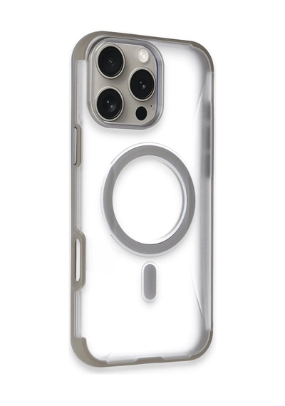 Joko Apple İphone 14 Pro Max Hilton Magsafe Kapak - Titan Gri 0.2M-Çok Renkli