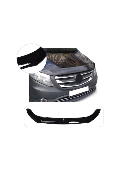Mercedes Vito W447 Uyumlu 2014 Ve Üzeri Abs Kaput  Rüzgarlığı