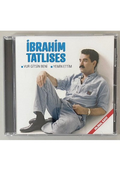 Ibrahim Tatlıses Vur Gitsin Beni Cd Orjinal Dönem Baskı